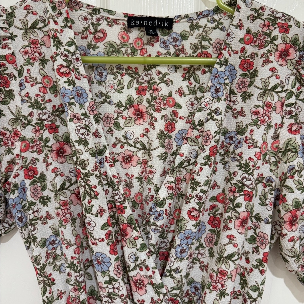 Konedik Floral Mini Dress - Multicolor